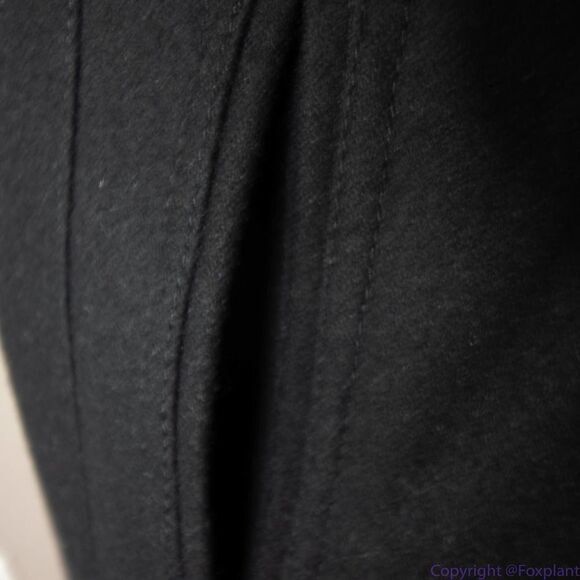 Keneth Cole women's wool blend black coat, size 8 - Picture 16 of 16